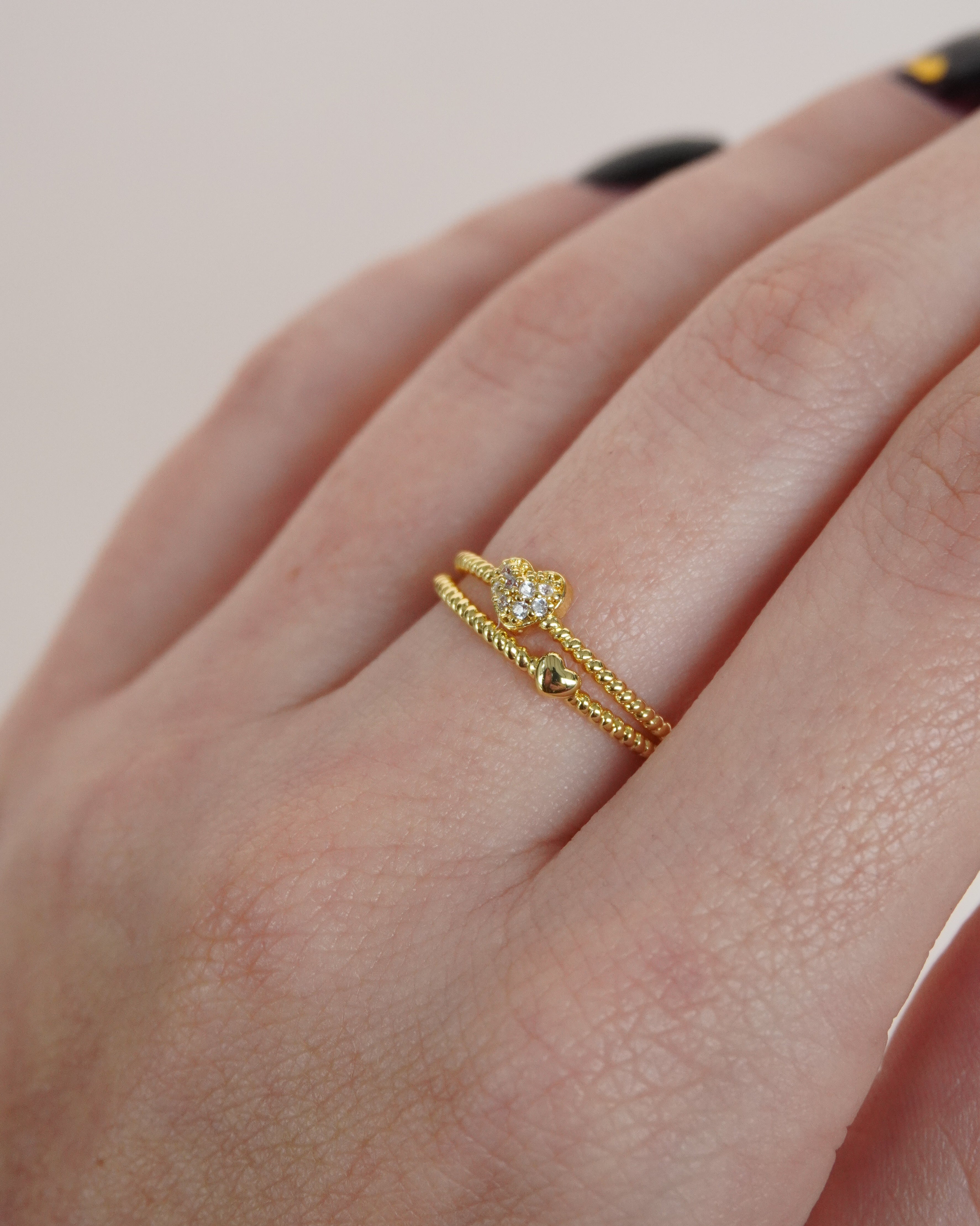 Anillo Golden Heart