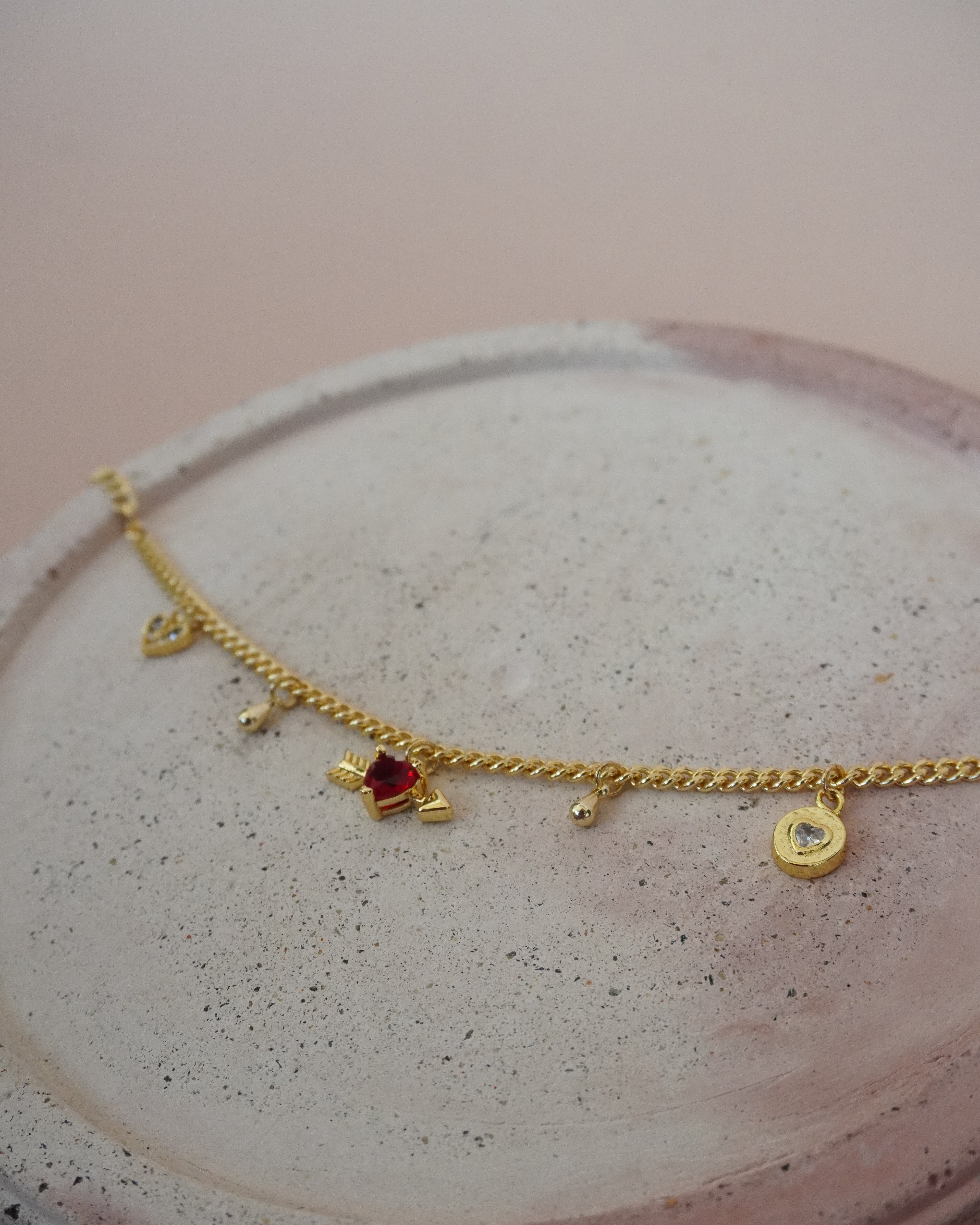 Charm Heart Pulsera